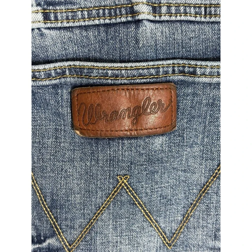 Wrangler Retro Slim Boot Jeans 38x32 (Act Sz 38×29) Stretch Denim Western Cowboy